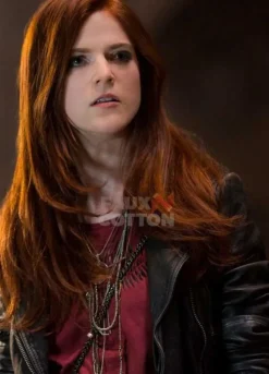 The Last Witch Hunter Rose Leslie (Chloe) Motorcycle Jacket