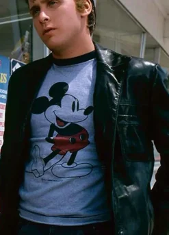 THE OUTSIDERS (TWO-BIT MATTHEWS) EMILIO ESTEVEZ LEATHER JACKET