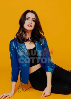 The Perfect Date Laura Marano Blue Jacket