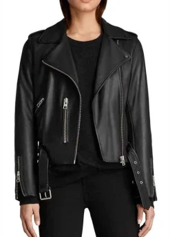 THE PERFECTIONIST (CAITLIN LEWIS) SYDNEY PARK LEATHER JACKET