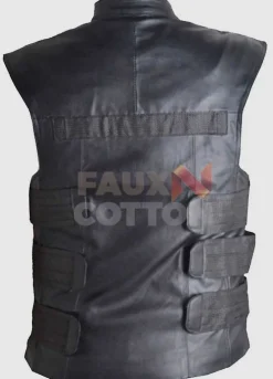 The Punisher Jon Bernthal Leather Vest