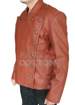 The Rocketeer Brown Motorcycle Leather Jacket