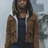 The Sandman 2022 Kirby Howell-Baptiste (Death) Brown Jacket