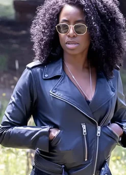 The Sandman Kyo Ra (Rose Walker) Black Biker Leather Jacket
