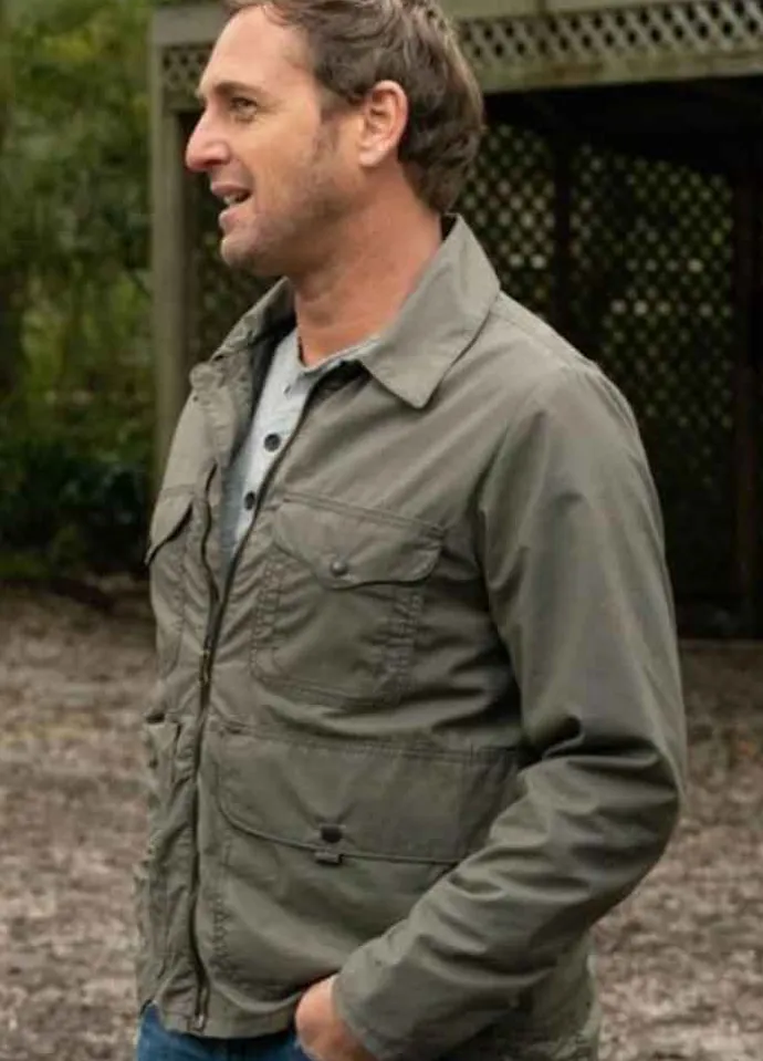 The Secret Dare To Dream (Bray) Josh Lucas Grey Cotton Jacket
