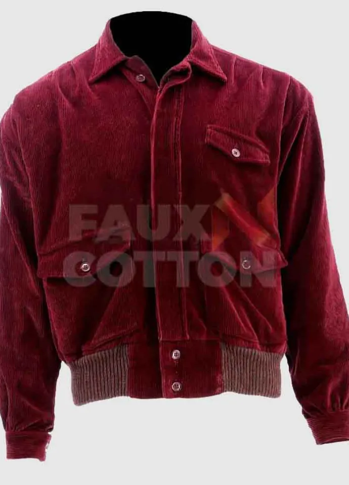 The Shining Jack Nicholson ( Jack Torrance ) Red Bomber Jacket