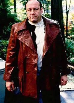 THE SOPRANOS S02 (TONY SOPRANO) JAMES GANDOLFINI LEATHER COAT