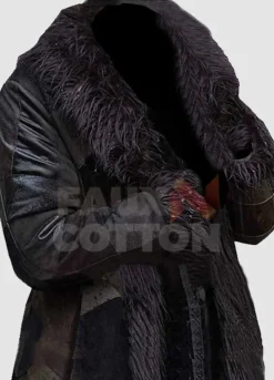 The Umbrella Academy Klaus ( Robert Sheehan ) Shearling Coat