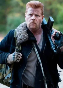 THE WALKING DEAD (ABRAHAM FORD) MICHAEL CUDLITZ BLACK WOOL JACKET
