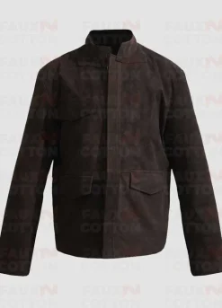 THE WALKING DEAD JEFFRY DEAN MORGAN SUEDE JACKET
