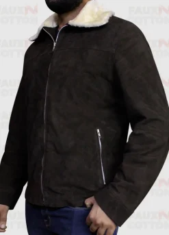 The Walking Dead (Rick Grimes) Andrew Lincoln Suede Leather Jacket