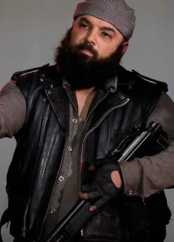 THE WALKING DEAD (SAVIOR GUARD) CARLOS AVILES LEATHER VEST