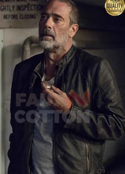 The Walking Dead Season 9 Negan Leather Jacket