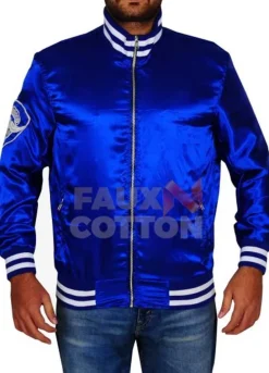 The Watch Ben Stiller Satin Bomber Jacket