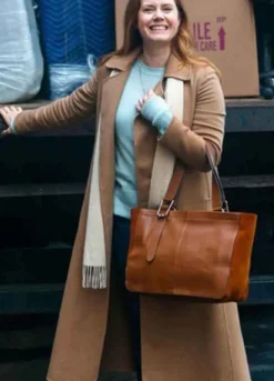 The Woman In The Window Anna Fox Brown Trench Coat
