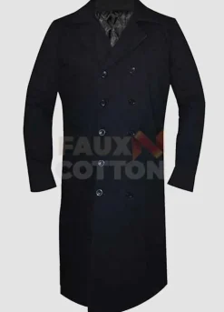 The World's End Simon Pegg Black Trench Coat