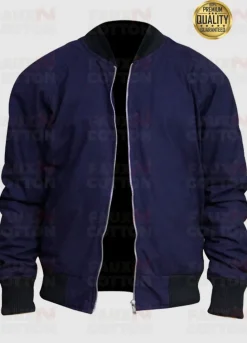 Tom Clancys Jack Ryan John Krasinski Blue Bomber Jacket