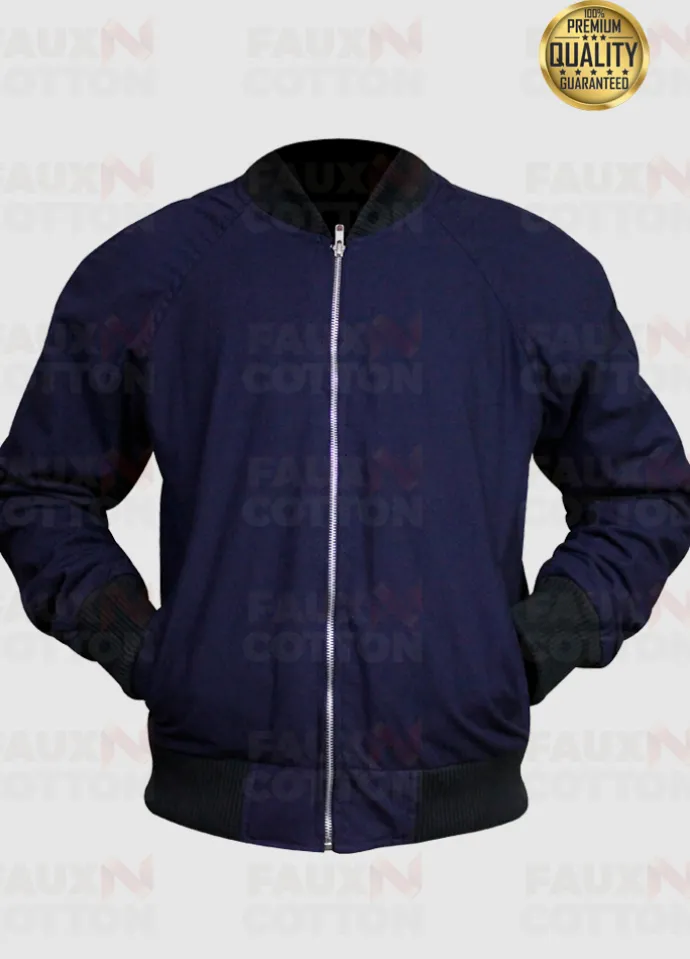 Tom Clancys Jack Ryan John Krasinski Blue Bomber Jacket