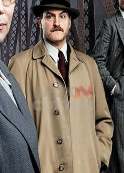 TRAITORS BRIGADIER MOSS (Albert Welling) BROWN COAT