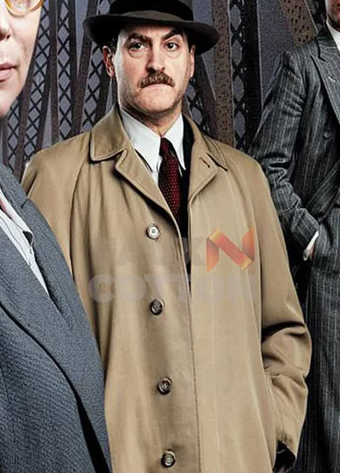 TRAITORS BRIGADIER MOSS (Albert Welling) BROWN COAT