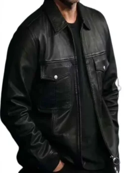 Transfusion Sam Worthington (Ryan Logan) Black Jacket