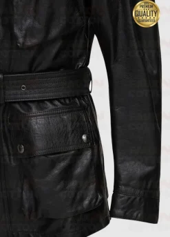 Trialmaster Panther 2.0 Black Leather Jacket