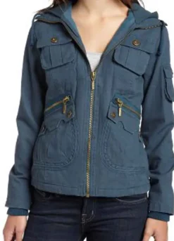 TWILIGHT (BELLA SWAN) KRISTEN STEWART BLUE COTTON JACKET