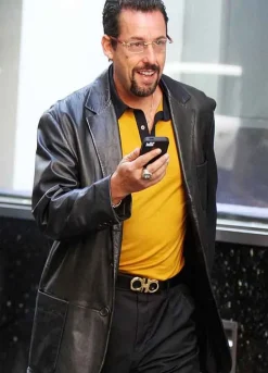UNCUT GEMS (HOWARD RATNER) ADAM SANDLER LEATHER COAT