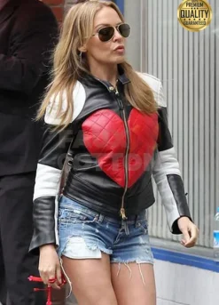 Valentine Day Kylie Minogue Red Heart Jacket