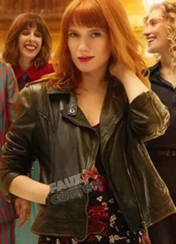 Valeria Diana Gómez (Valeria) Black Leather jacket