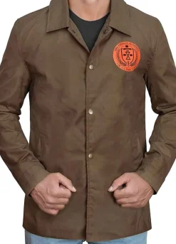 VARIANT LOKI TOM HIDDLESTON (LOKI) BROWN COTTON JACKET