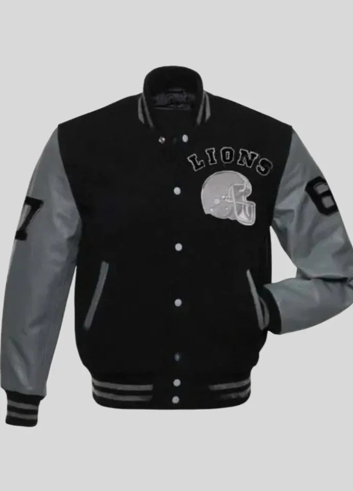 Venom 2 Tom Hardy Detroit Lions Varsity Jacket