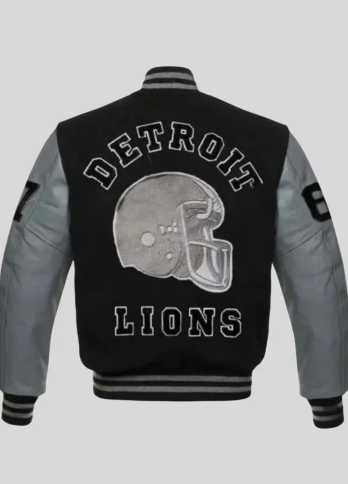 Venom 2 Tom Hardy Detroit Lions Varsity Jacket