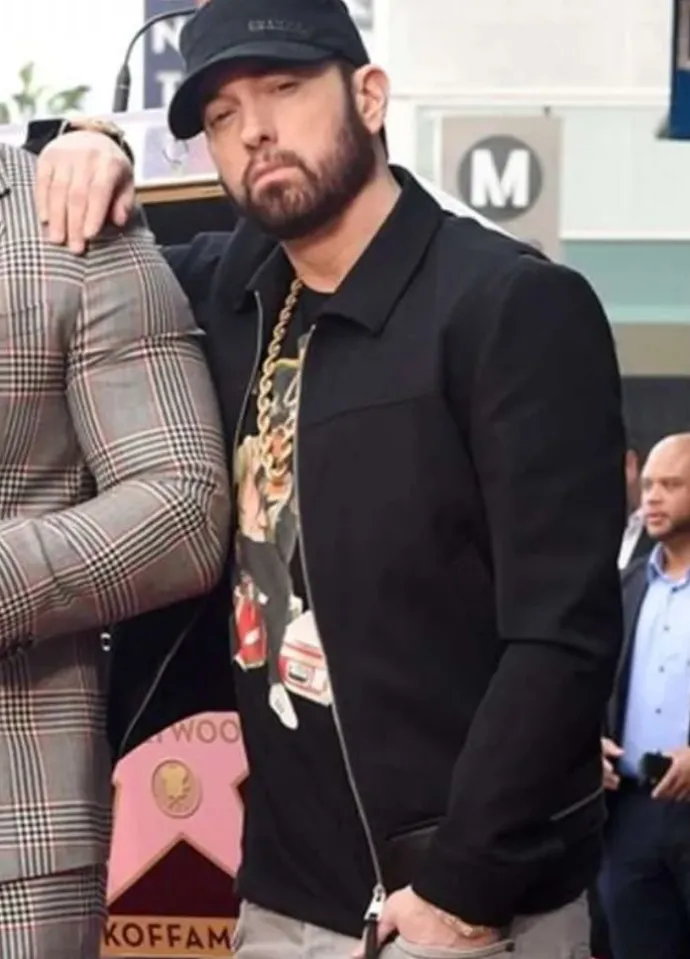 Walk Of Fame Eminem Black Jacket