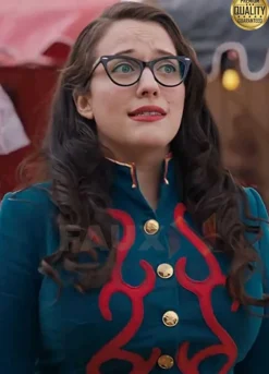 WandaVision Kat Dennings ( Darcy Lewis ) Blue jacket