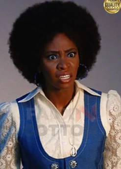 WandaVision Monica Rambeau Blue Long Vest