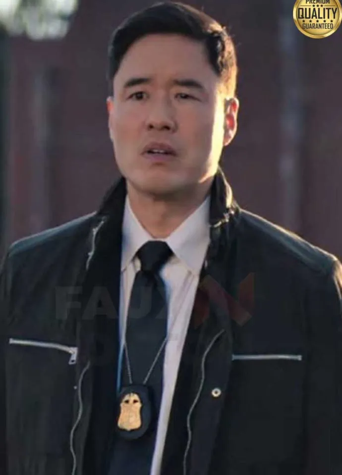 WandaVision Randall Park Officer Black Jacket