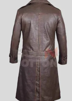 Watchmen Rorschach Leather Brown Coat