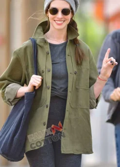 Wecrashed (Rebekah Neumann) Anne Hathaway Cotton Jacket