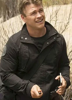 Westworld S03 (Ashley Stubbs) Luke Hemsworth Black Cotton Jacket