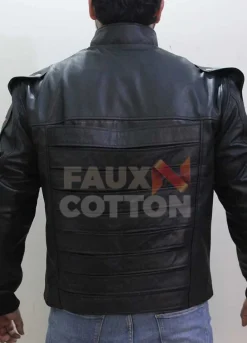 Winter Soldier Bucky Barnes Removeable Sleeves Jacket