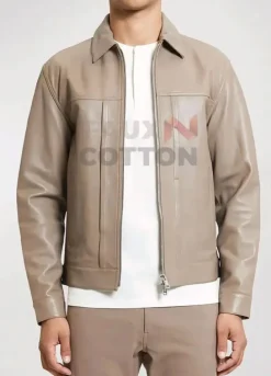 With Love 2 Desmond Chiam (Nick Zhao) Beige Jacket