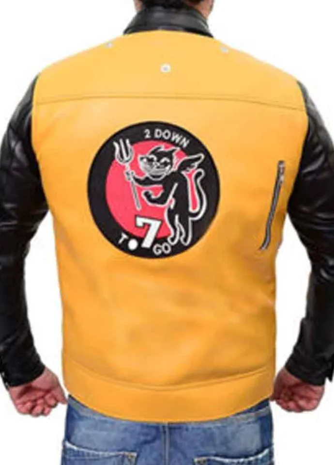 Wolfenstein 2 The New Colossus (William 'b.j.' Blazkowicz) Brian Bloom Leather Jacket