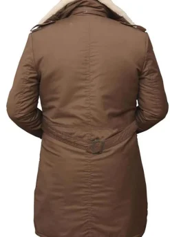 WONDER WOMAN (STEVE TREVOR) CHRIS PINE BROWN LEATHER COAT