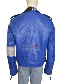 WWE Brian Kendrick Studded Blue Jacket