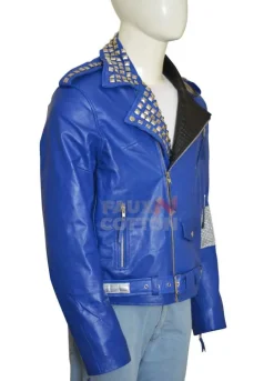 WWE Brian Kendrick Studded Blue Jacket