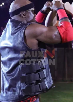 WWE Wrestler Bobby Lashley Leather Vest