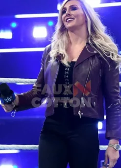 WWE Wrestler Charlotte Flair Rider Jacket