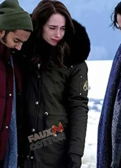 Wynonna Earp Melanie Scrofano (Wynonna Earp) Cotton Jacket