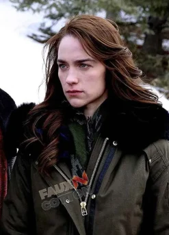 Wynonna Earp Melanie Scrofano (Wynonna Earp) Cotton Jacket